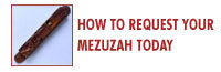 Get your mezuzah today